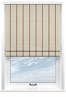 The British Stripe Co. Victoria, Highlands No.1 - Roman Blind